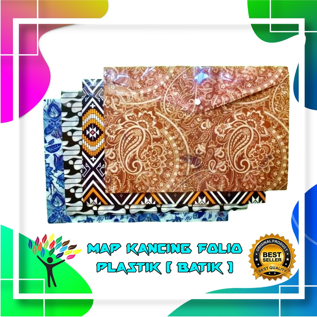 

Map Kancing Batik Plastik FOLIO/F4