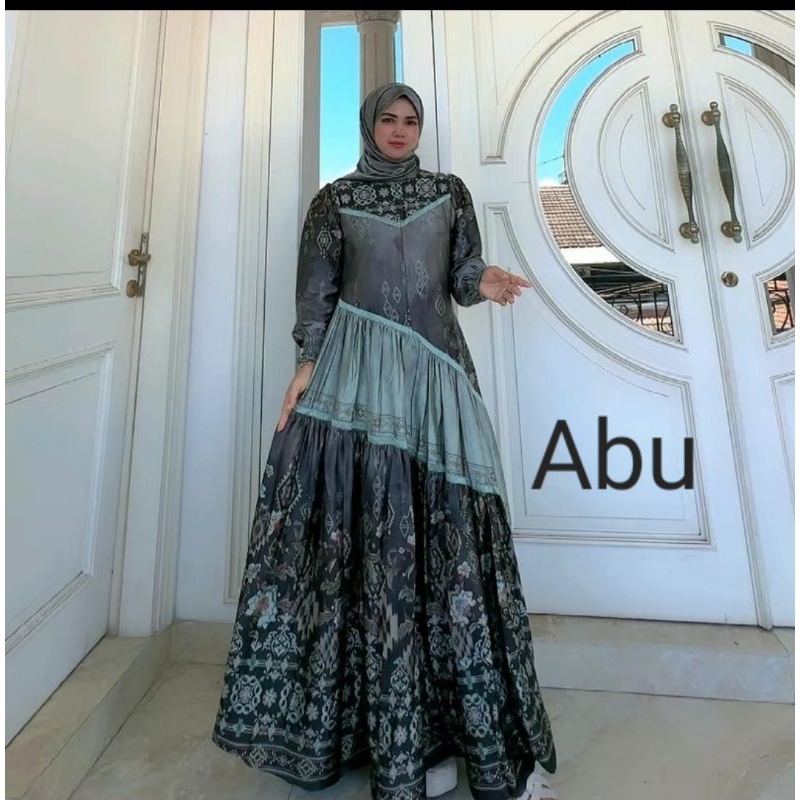 Gamis Nazwa Abaya Set Hijab inara Dress by Nazwa.