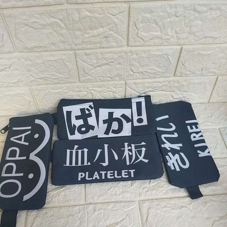 

Ready stock Pensil case 9W