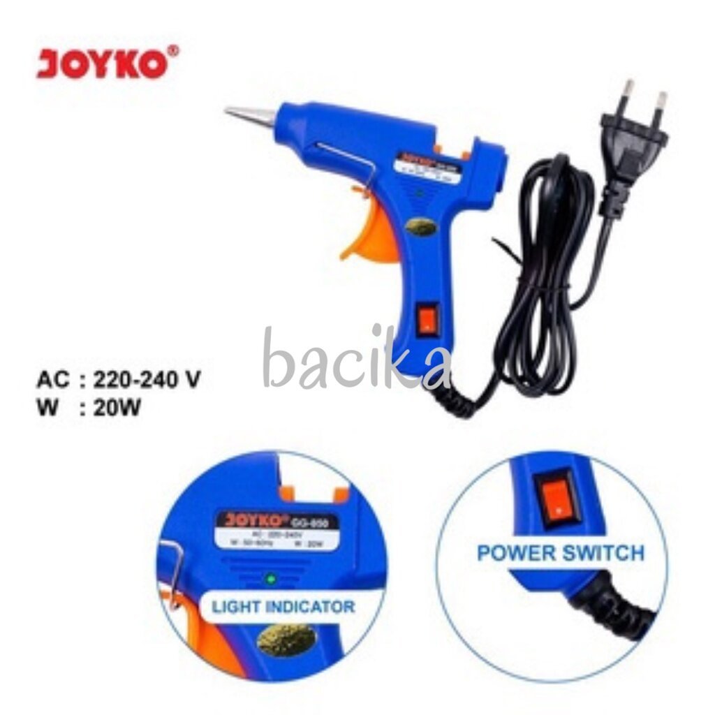 

Mesin Lem / Lem Bakar / Tembak Lem / Glue Gun GG-850 / GG-851 Joyko