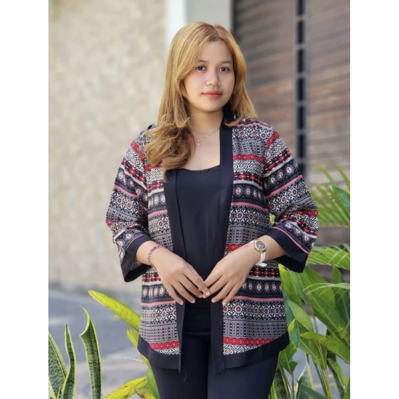 CARDIGAN MOTIF ETNIK