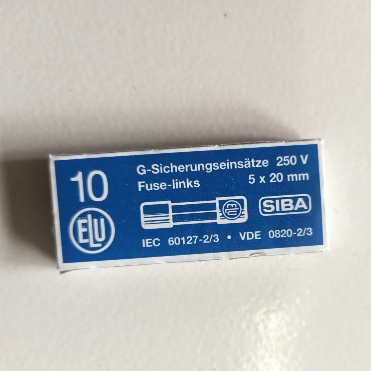 Fuse Kaca T1A 250V Fuse SIBA P/N.7000135 Fuse Kaca T1A 250V Fuse SIBA P/N.7000135 Fuse Kaca T1A 250V
