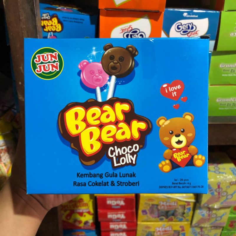 

Bear Bear Choco Lolly