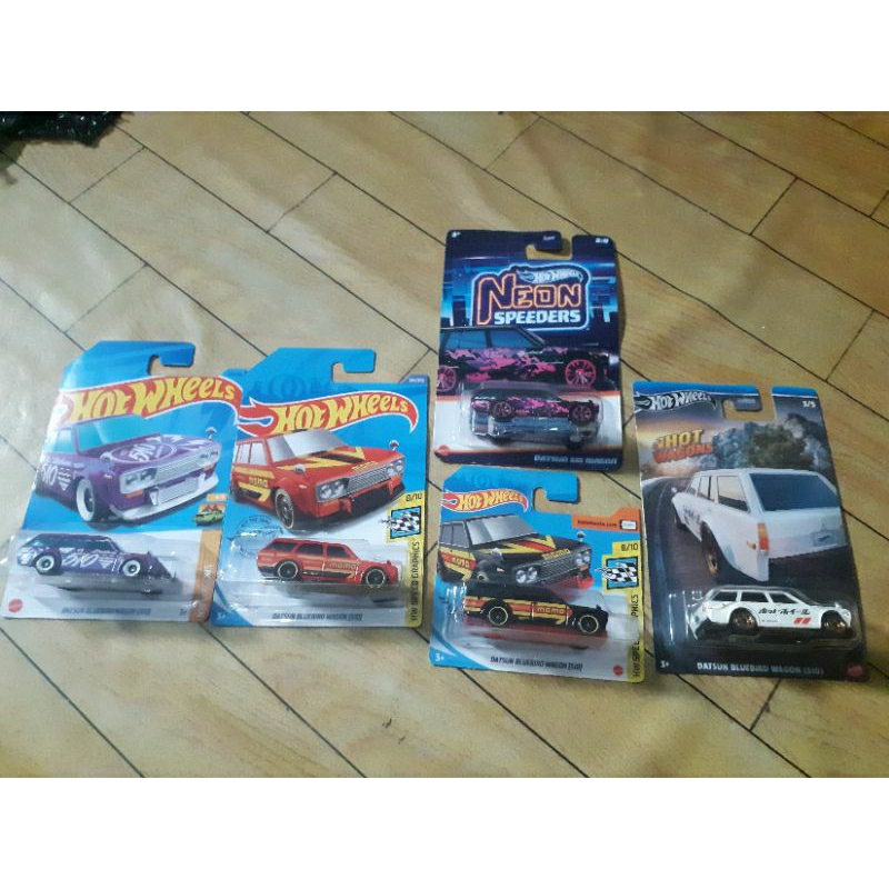 hot wheels datsun bluebird wagon 510