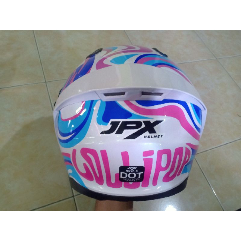 Helm jpx nova x lollipop like new original (bekas)