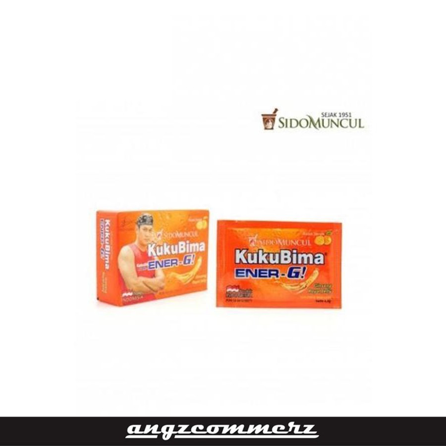 

Sidomuncul Kukubima Ener-G Rasa Jeruk 1 sachet mlg