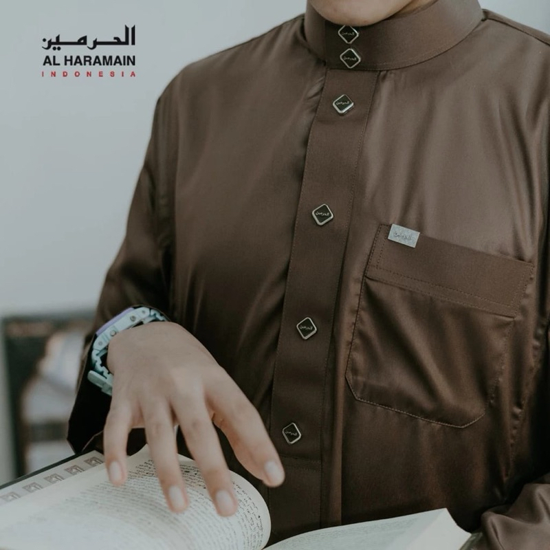 JUBAH AL-HARAMAIN KANCING WAJIK PREMIUM
