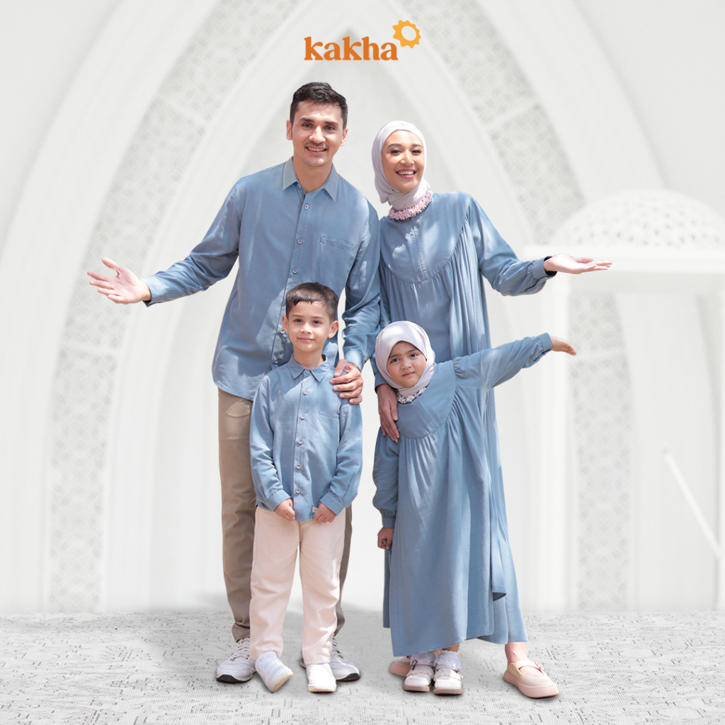 Kakha - Sarimbit Keluarga Nara (A) / Baju couple keluarga / Sarimbit Keluarga / Baju muslim couple