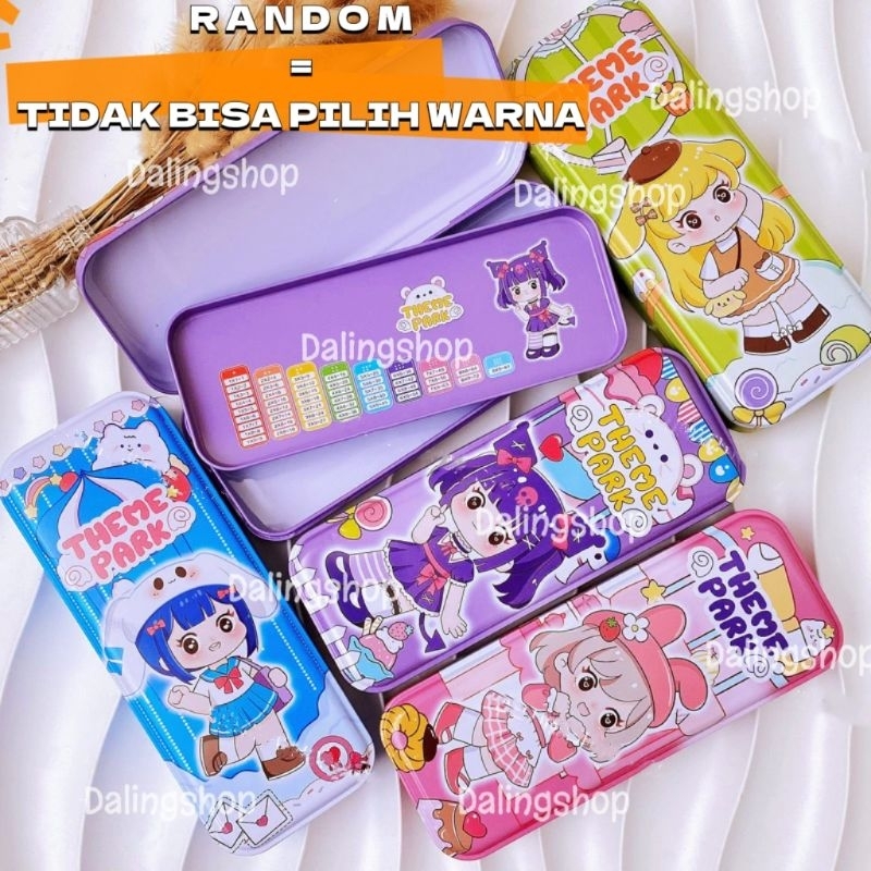 

Dalingshop / tempat pensil kotak pensil Kaleng karakter anak bahan import kualitas premium kotak pensil / Pencil Case