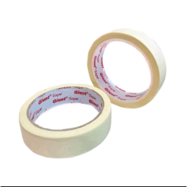 

MASKING TAPE 24MM × 21METER/LAKBAN KERTAS 1 INCH