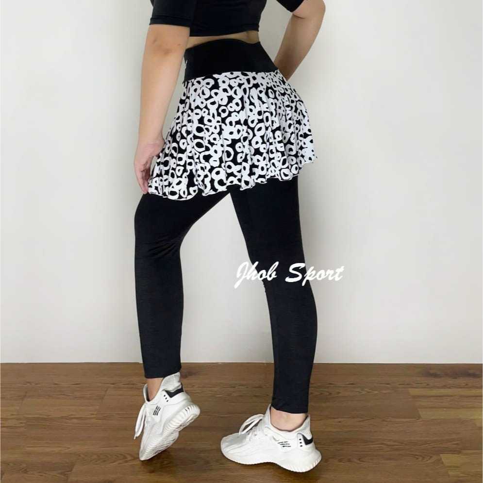 Legging Rok Panjang/Legging Senam Muslimah/Celana Senam Wanita Muslimah