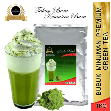

Bubuk Minuman Premium Green Tea 1KG