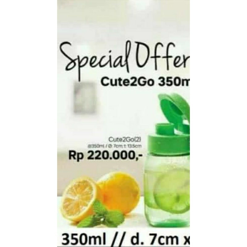 Cute To Go Tupperware