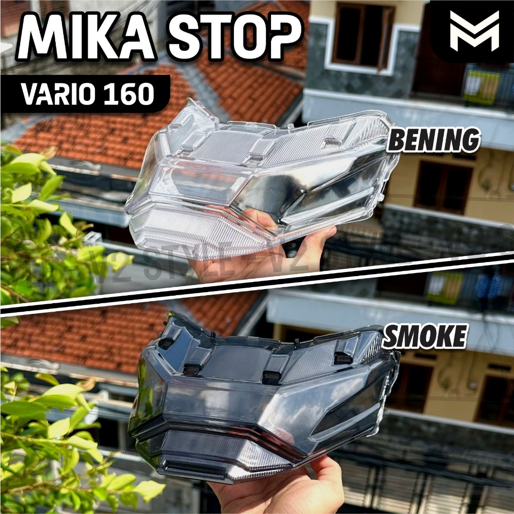 MIKA STOPLAMP VARIO 160 TAHUN 2022 2023 2024 CBS ABS MIKA STOP BELAKANG VARIO 160 ABS 160 CBS KACA M