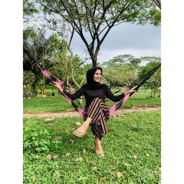 Ayunan Gantung Tali rajut ayunan jaring REG JUMBO Ayunan Dewasa Berkualitas Best SR .