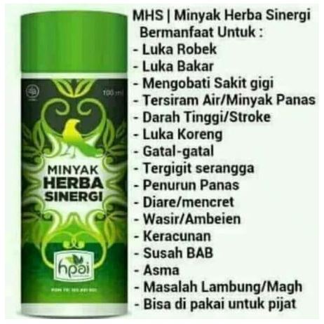 MINYAK HERBA SINERGI HNI HPAI