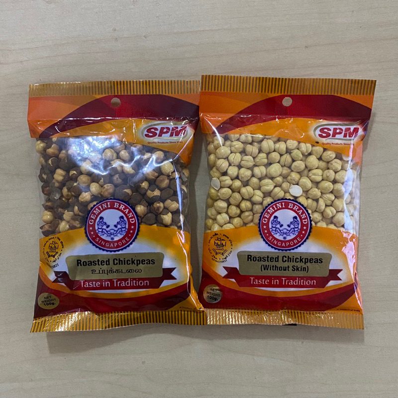 

Roasted Chickpeas (With Skin/Without Skin) (100 grams) (SPM) (Roasted Chana)