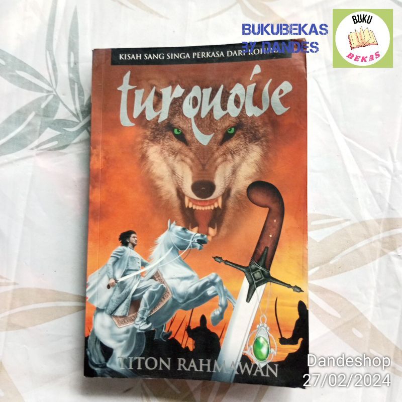 Turquoise by Titon Rahmawan  - NOVEL bekas preloved