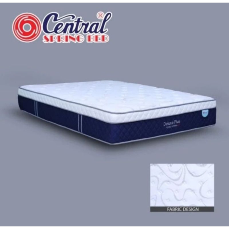 kasur central deluxe plus pocket spring spirngbed central plus pocket