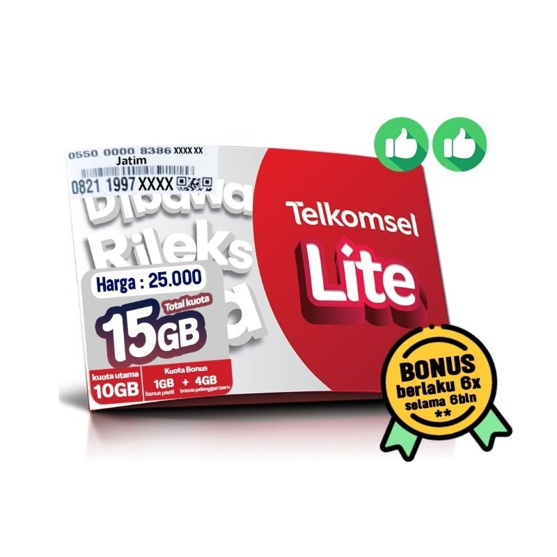 PROMO Kartu Perdana Telkomsel Lite 10GB