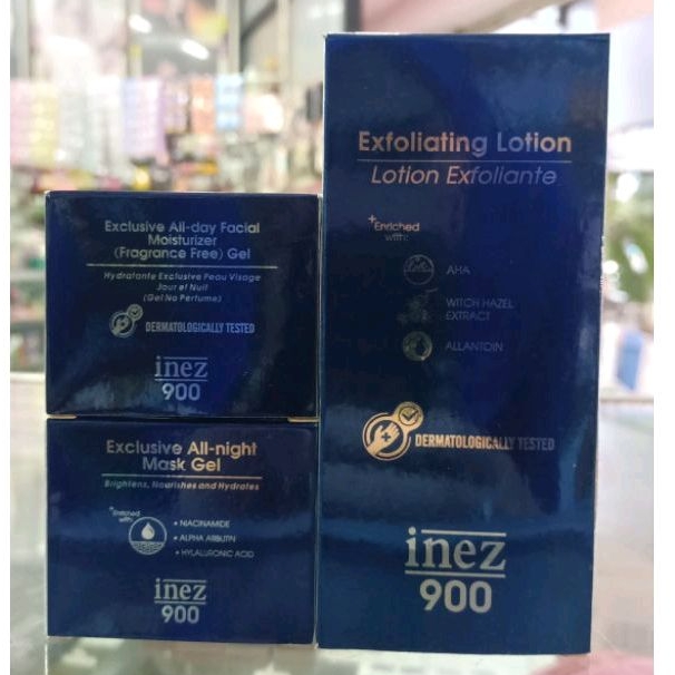 Inez 100% ORI | Paket Glowing Series