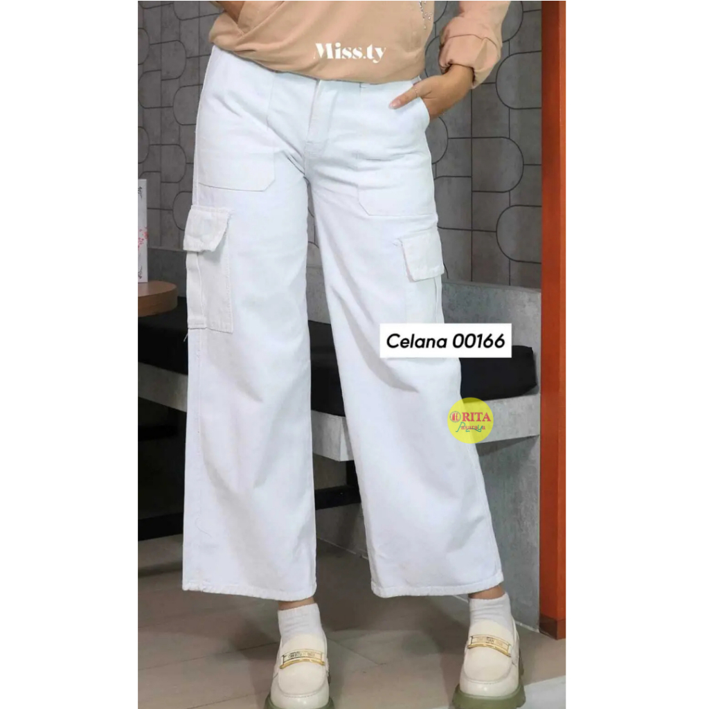MISSTY Celana Cargo Wanita