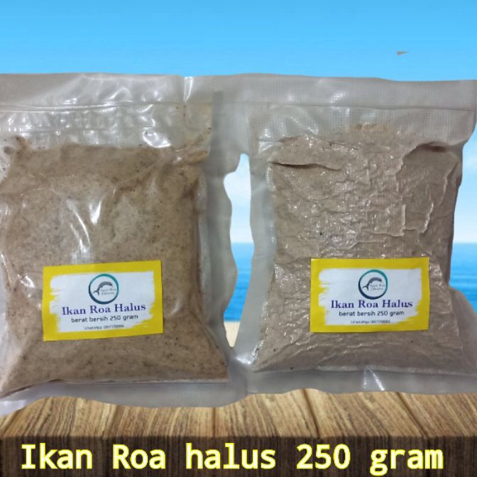 

Super Ikan Roa asap halus berat 25 gram