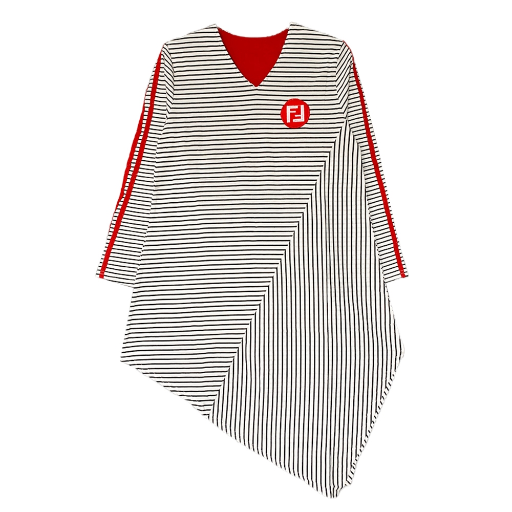 Tunik Motif Garis Polos Hijab Friendly