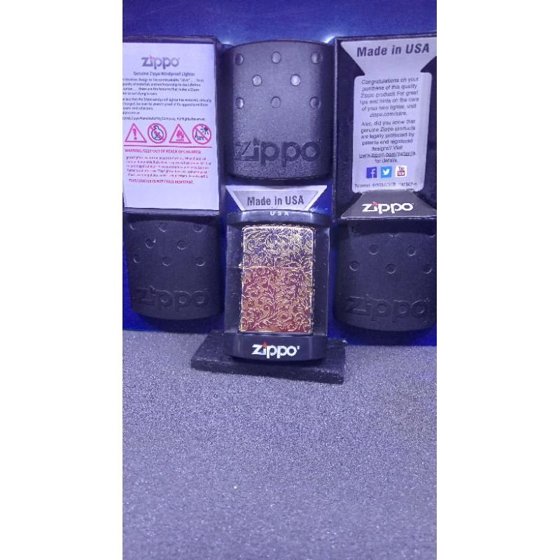 korek api zippo ukir original usa