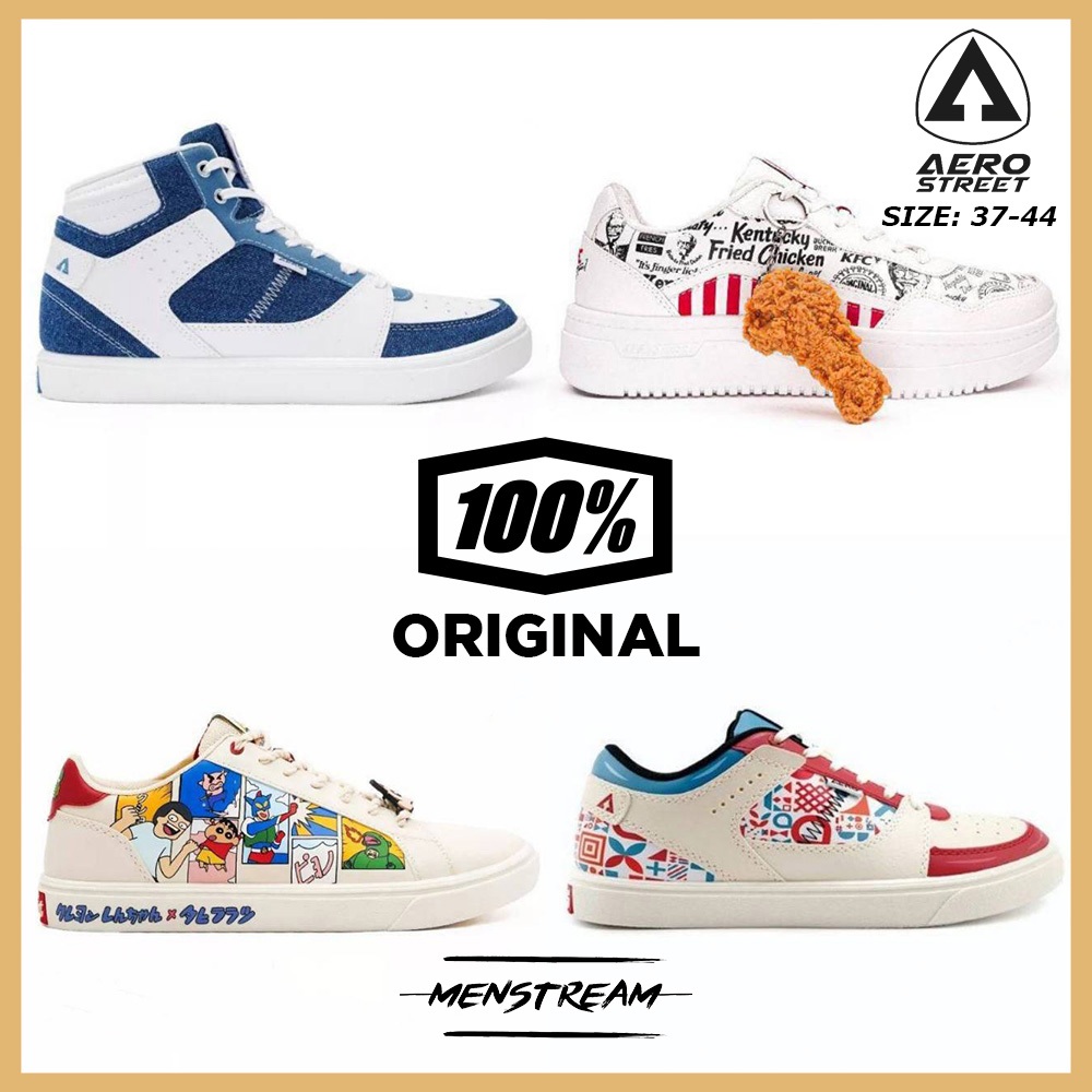 Aerostreet Hoops Denim - KFC - Khong Guan - Sinchan Season 2 - Namakalian Series Hoops 37-44 - Sepat