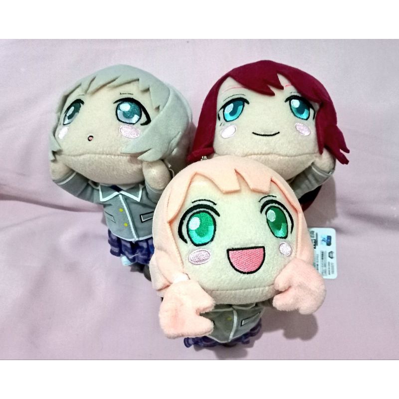 Bang Dream Bandori Afterglow Plush Nesoberi Sanrio Corocot - Udagawa Tomoe, Ran Mitake