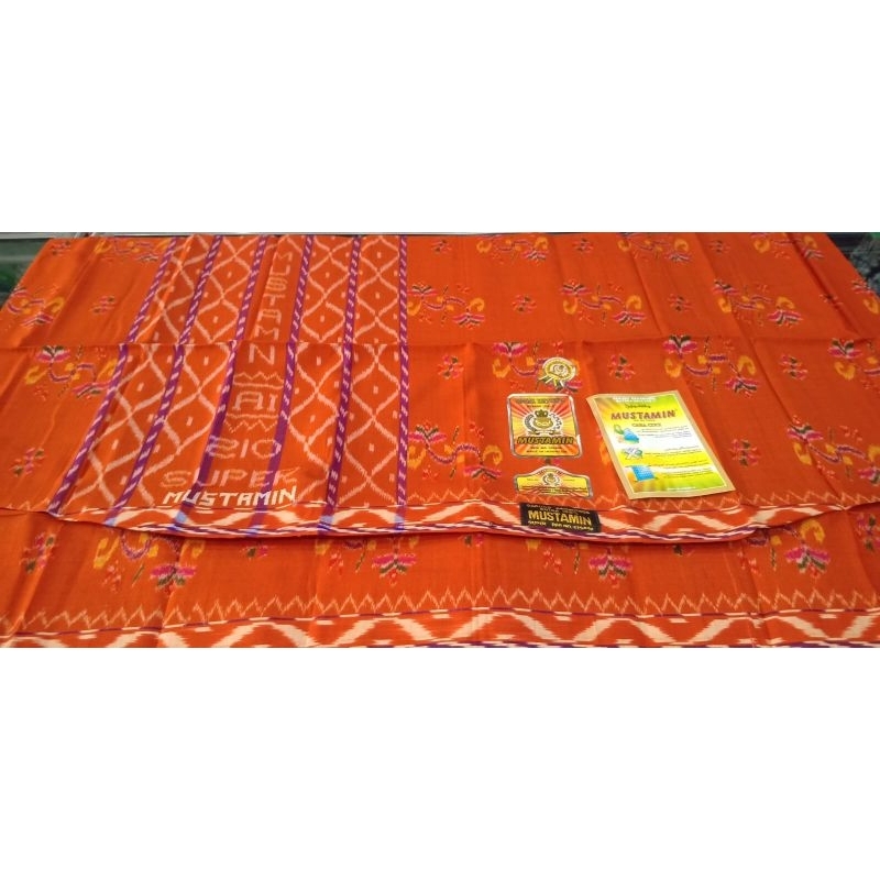 SARUNG MUSTAMIN/ FULL SUTRA/ JAHIT TENGAH