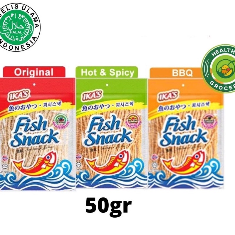 

Beli Ikas Fish Snack 5gr IKAS Kerupuk Ikan Rasa BBQ Original Hot Spicy