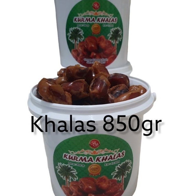 

Extra Kurma khalas ember 85gr khalas saad