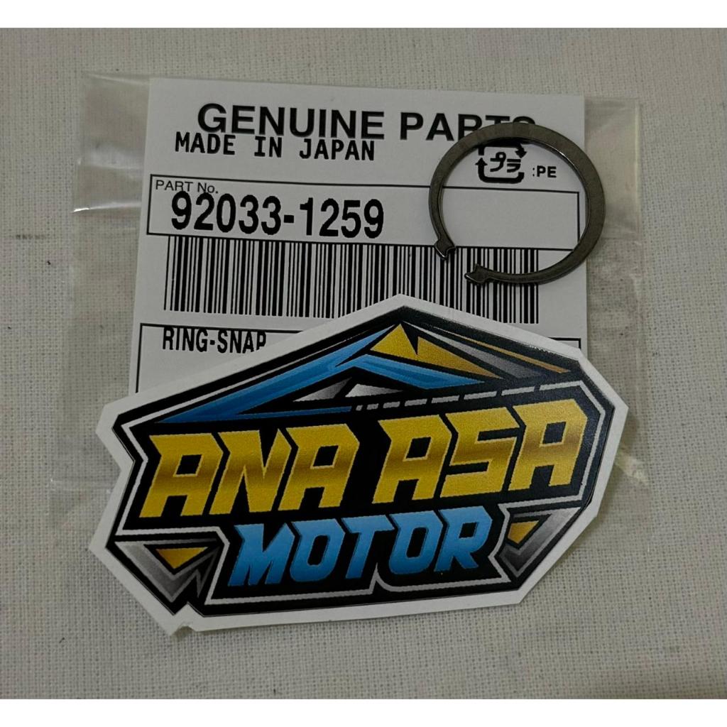 Ring Snap Rasio Ring Snap Transmisi Kawasaki Ninja SS R RR Original - 92033-1259