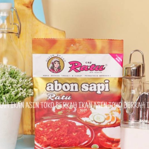 

FG2 Abon Sapi Cap Ratu 1 Bungkus 9gr