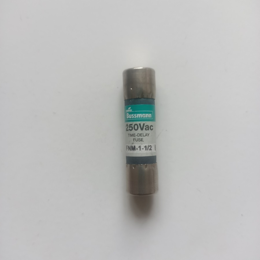 Fuse Bussmann FNM-1-1/2  1,5A 250V Time delay Fuse Eaton Bussmann Fuse Bussmann FNM-1-1/2  1,5A 250V