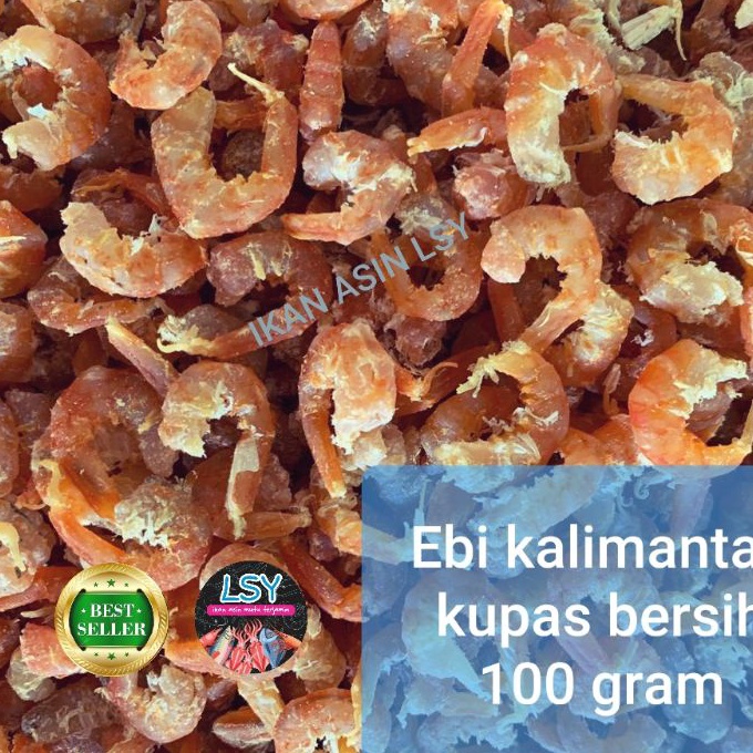 

Bonus ebi daging kalimantan kupas bersih premium 1gram