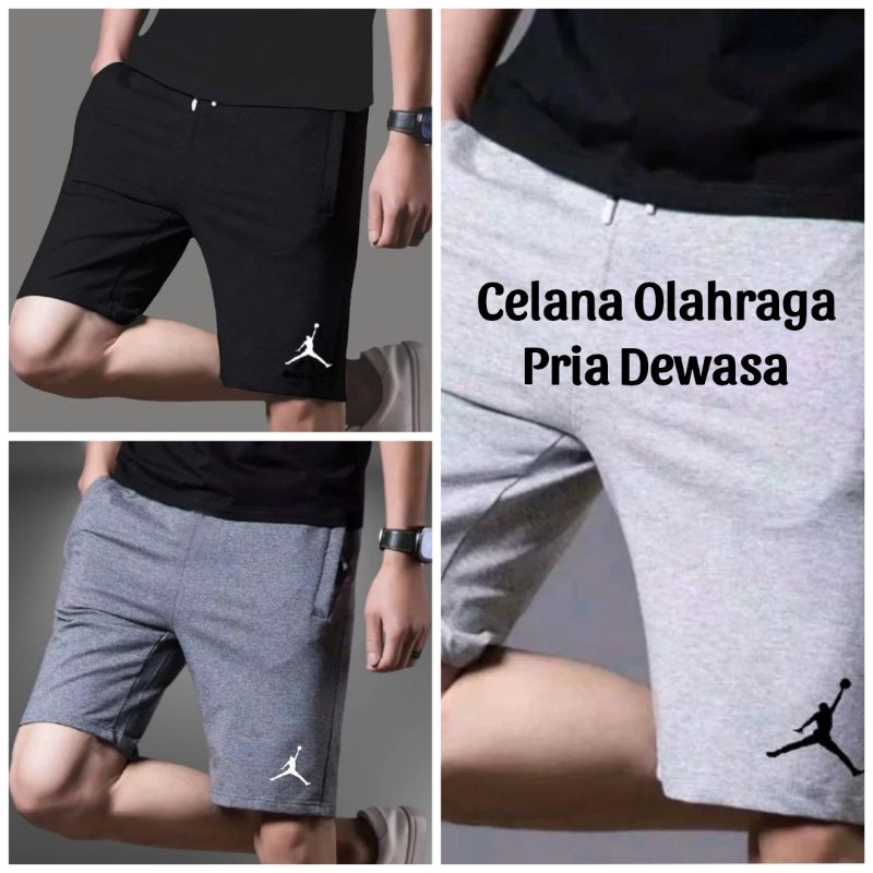Celana Olahraga Pendek Pria Dewasa celana pendek badminton futsal running pria dewasa