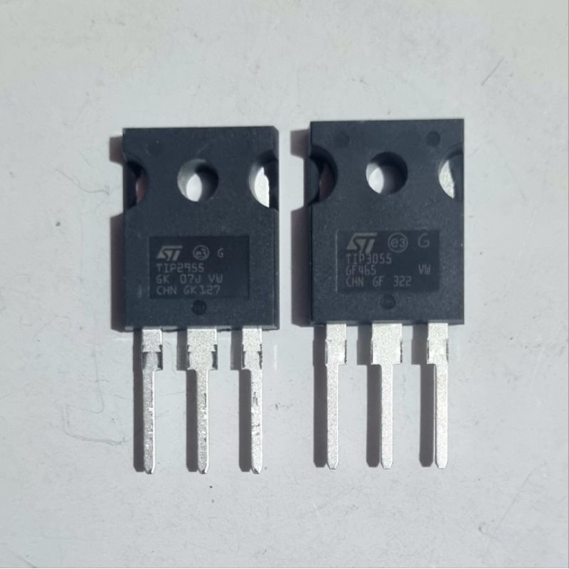 Transistor TIP 2955 Dan TIP 3055 ST Original