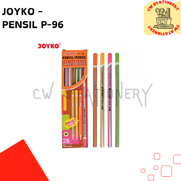 

Joyko - Pensil 2B P-96 untuk Komputer