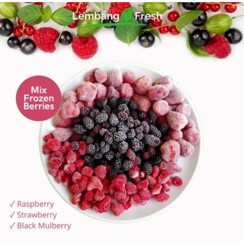

Mix berries Frozen 500 gr