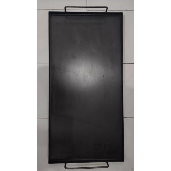 ART B85N WAJAN ROTI BAKAR 2 TUNGKU ROTI JHON WAJAN DATAR KOMPOR 2 TUNGKU WAJAN PANGGANG BARBERQUE LO