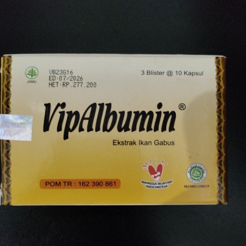 VIPALBUMIN ISI 30KAPSUL