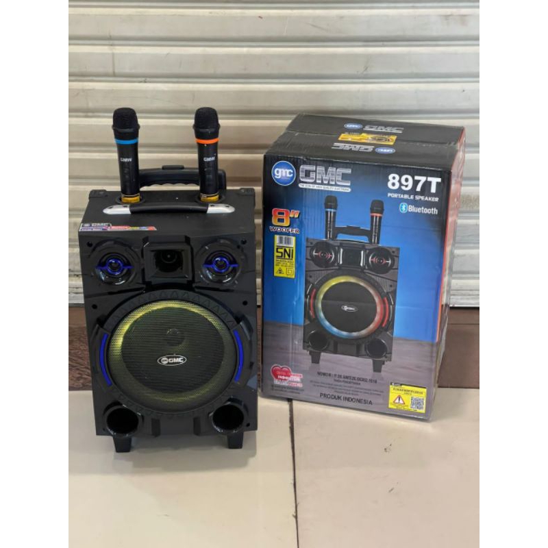 Speaker GMC 897T Suara Full Bass