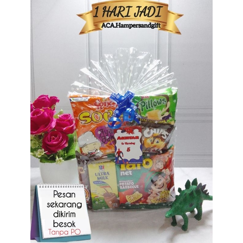 

paket snack ulang tahun anak / hampers anak / souvenir anak