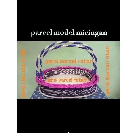 

parcel buah model miringan