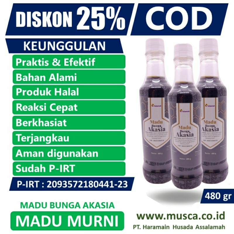

Madu Murni Asli Madu Bunga Akasia
