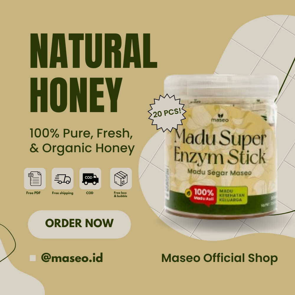 

Maseo Madu Sachet Stick Toples