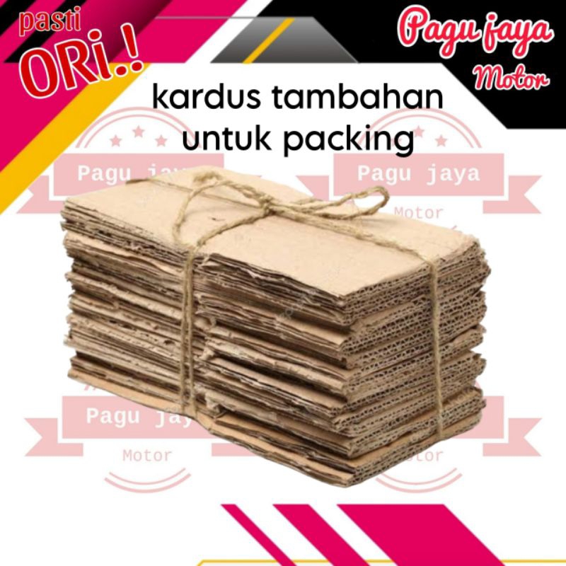 

KARDUS untuk packing / pengaman tambahan